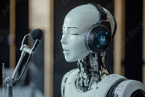 Ultra Hd Image of Concept of Ai Voice Cloning for Accessibility
