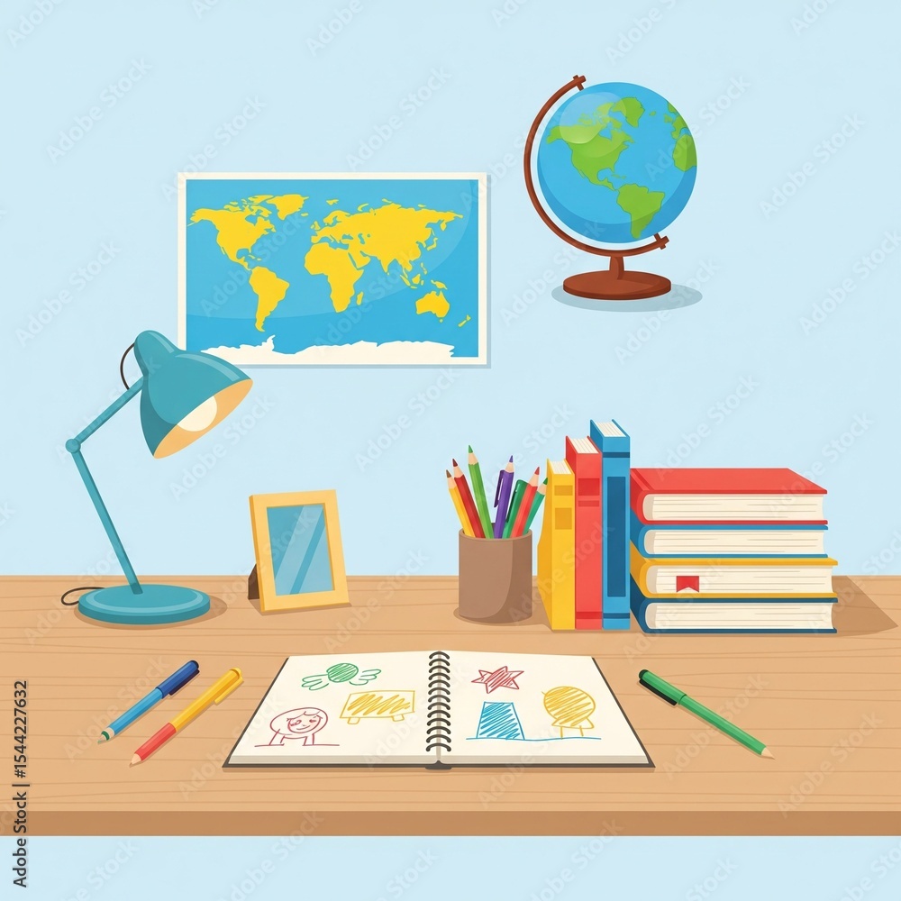 back to school illustration back to school illustration