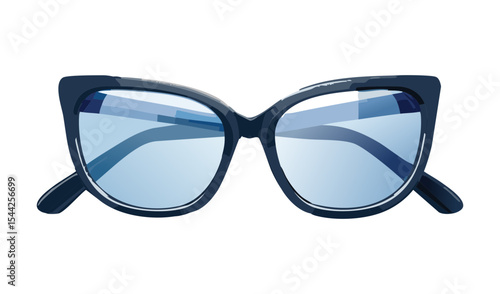 Modern Spectacles Fashion Eyewear Illustration