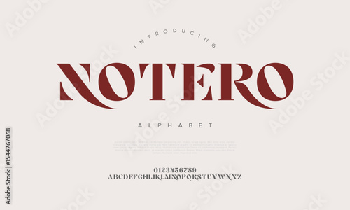 Modern display serif font with elegant decorative tails and contrast, great for luxury design themes