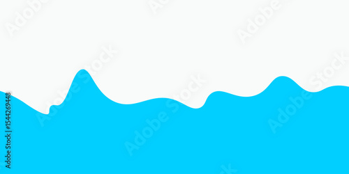 milk splash, milk simple shape for banner background, milk waves, milk splashes for advertising dairy products, vector illustration