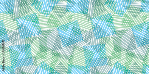 Geometric illustration background. Seamless pattern.Vector. 幾何学イラストパターン　背景素材