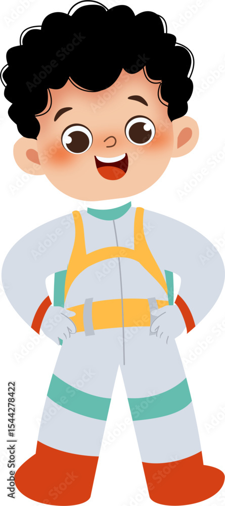 Fototapeta premium Astronout boy