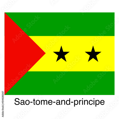 flag of Sao tome and Principe