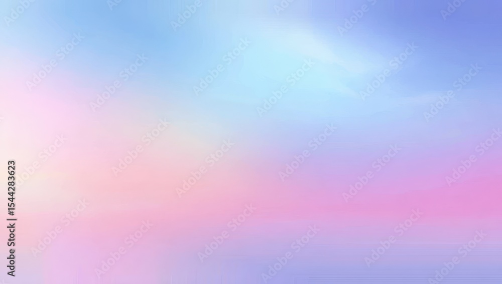 Obraz premium Soft pastel sky gradients