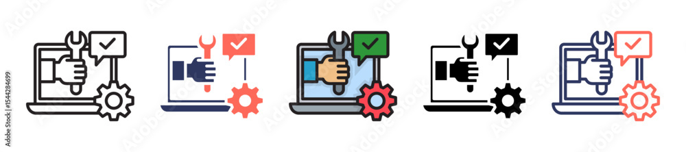 Technical Support multiple icon Technical Support multiple icon