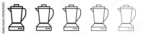 Blender icon black and white vector sign