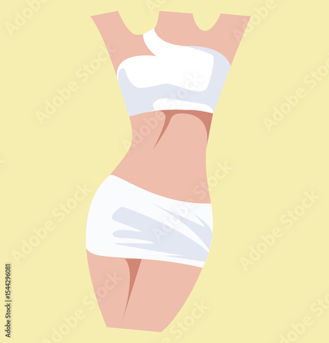 Perfect slim toned young of the Women. sporty women in sportswear, 