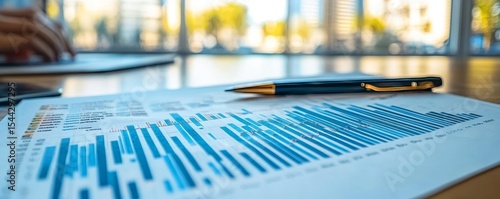 Financial advisory services, Asian advisor showing an investment plan to clients in the consultancy office., Generative AI