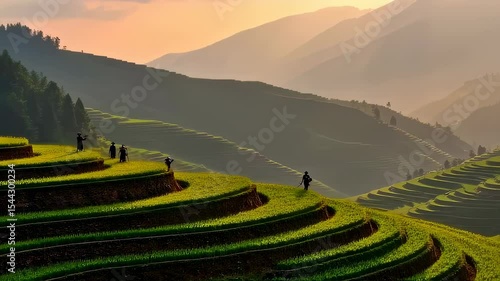Wallpaper Mural Stunning Rice Terraces of Mu Cang Chai Vietnam, A Landscape and Culture Journey Torontodigital.ca