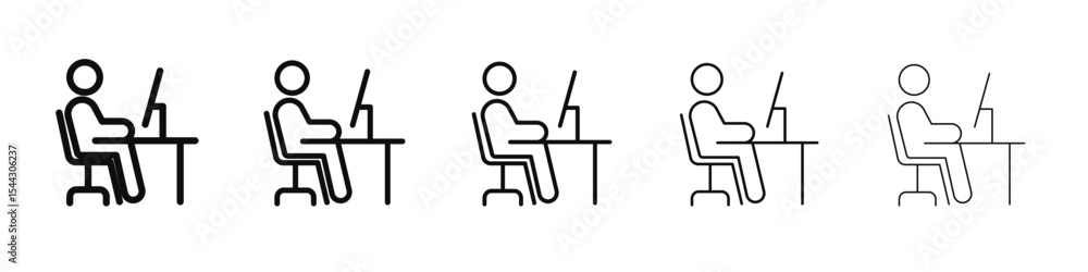 Coworking icon black and white vector sign Coworking icon black and white vector sign