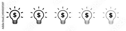 Curiosity icon black and white vector sign