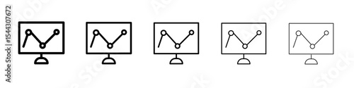 Dashboard icon black and white vector sign