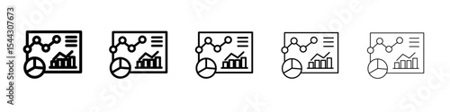 Dashboard icon black and white vector sign