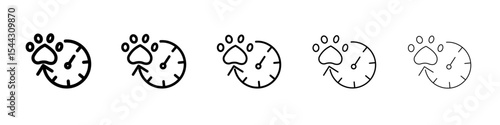 Dog competition icon black and white vector sign