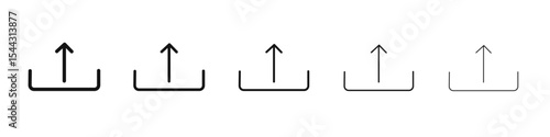 Export icon black and white vector sign