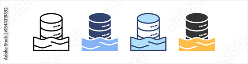 Data Lake Icon