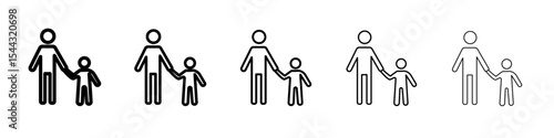 Guardian icon black and white vector sign