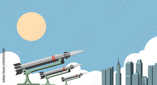 Missile technology background
