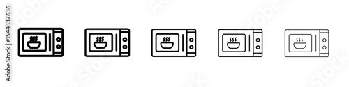 Oven icon black and white vector sign