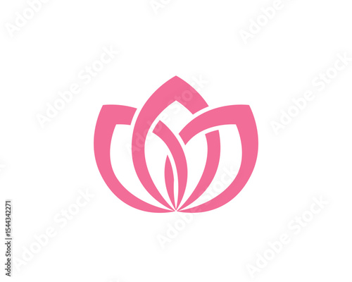 Beauty Vector lotus icon