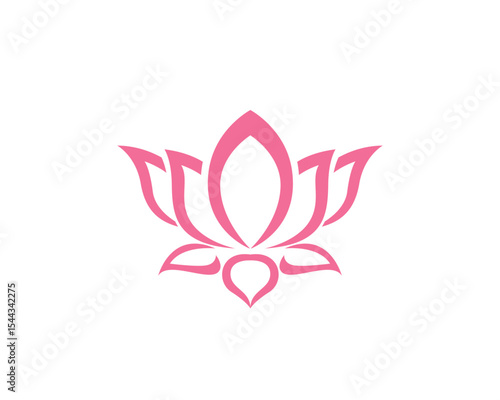 Beauty Vector lotus icon