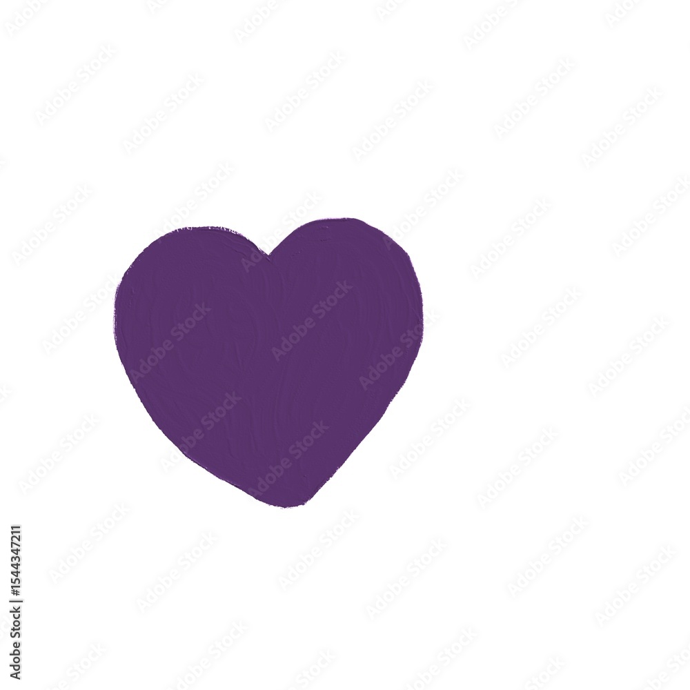 Fototapeta premium Purple Heart 