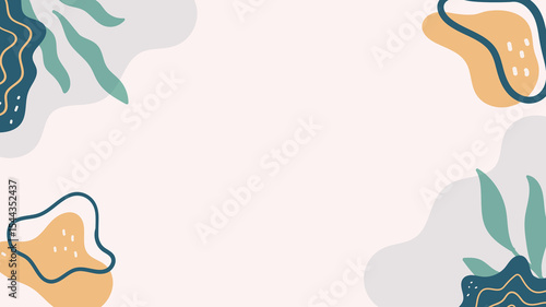 Modern Organic Abstract Background