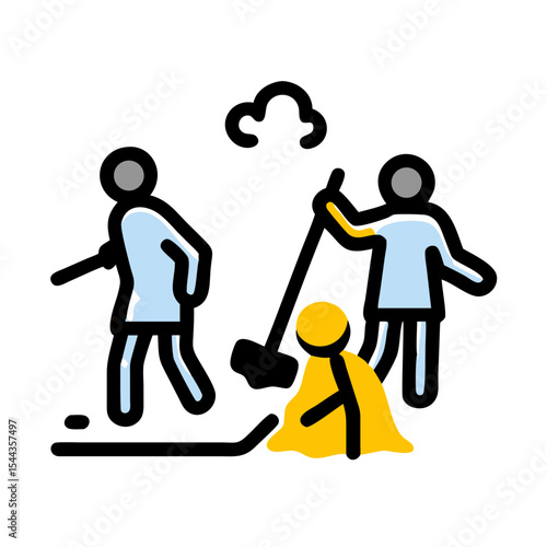 Community Cleanup Volunteers Working Together to Keep Our Streets Clean