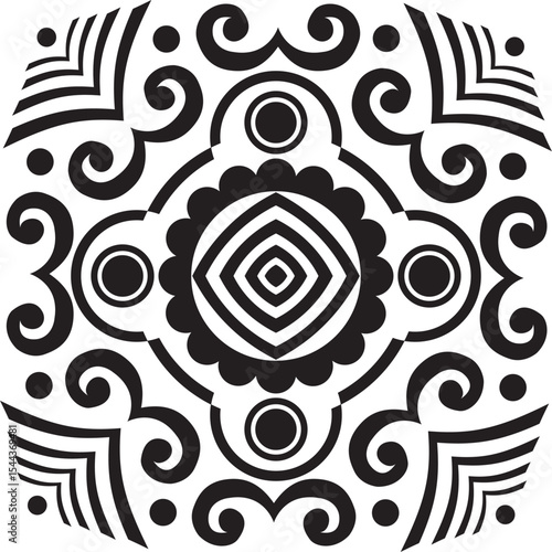 Hmong Inspired Pattern