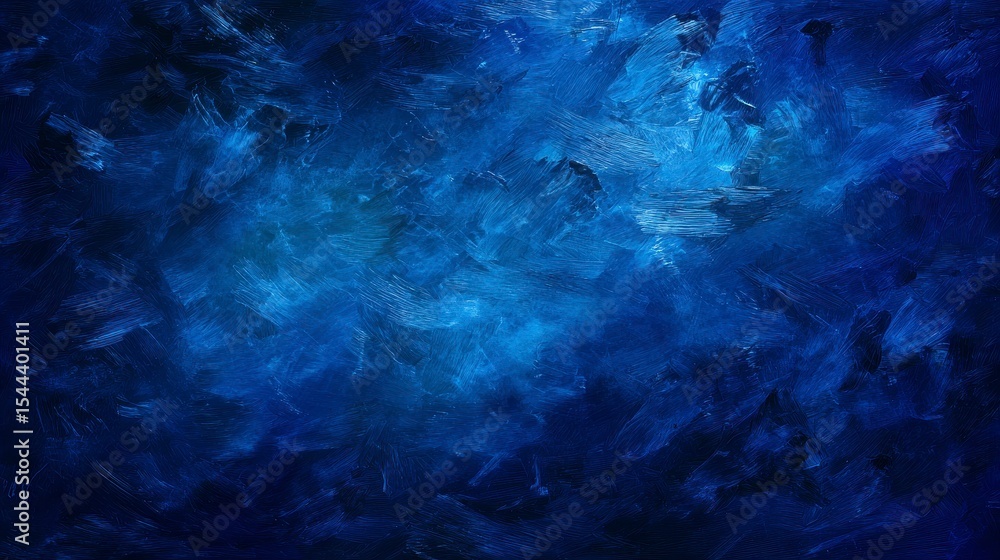 Fototapeta premium Abstract Blue Paint Texture Background