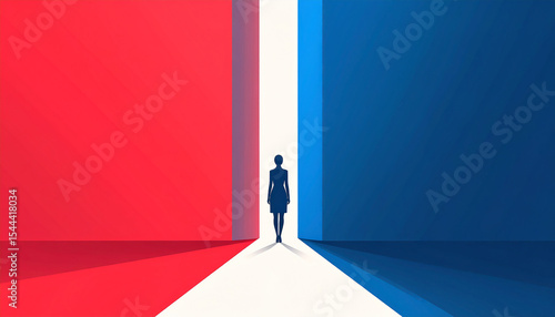 A Peacemaker Standing Between Opposing Forces