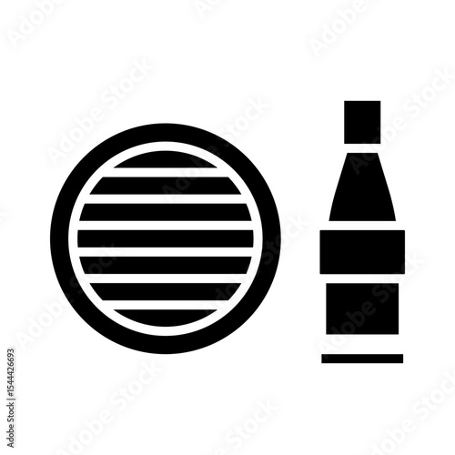 Exclusive Wine Cellar Icon Design