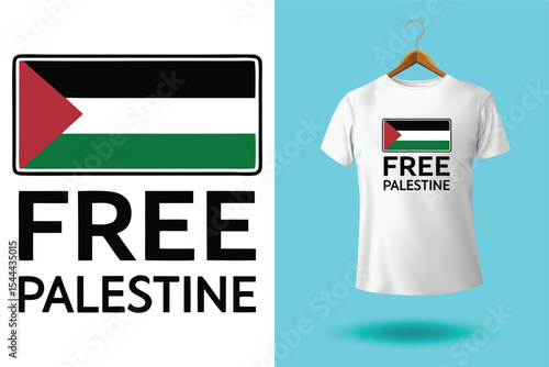 Palestine design vector, Save Palestine illustration for banner, t-shirt, poster, sticker, badges, social media design. Hand-Drawn Lettering Phrase, Calligraphy Graphic Typography.