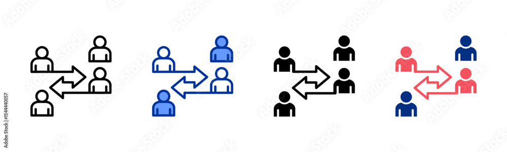 Interaction icon sheet multiple style collection Interaction icon sheet multiple style collection
