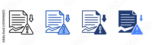 Damages icon sheet multiple style collection