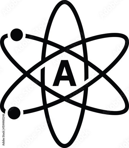 Atomic Structure Illustration Science, Physics, Atom, Nucleus, Electron