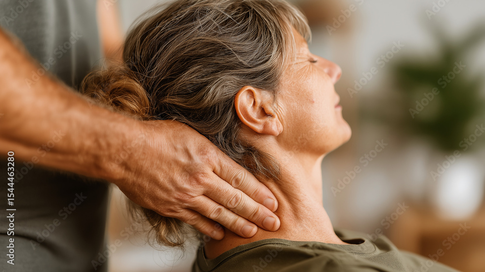 Fototapeta premium chiropractic treatment