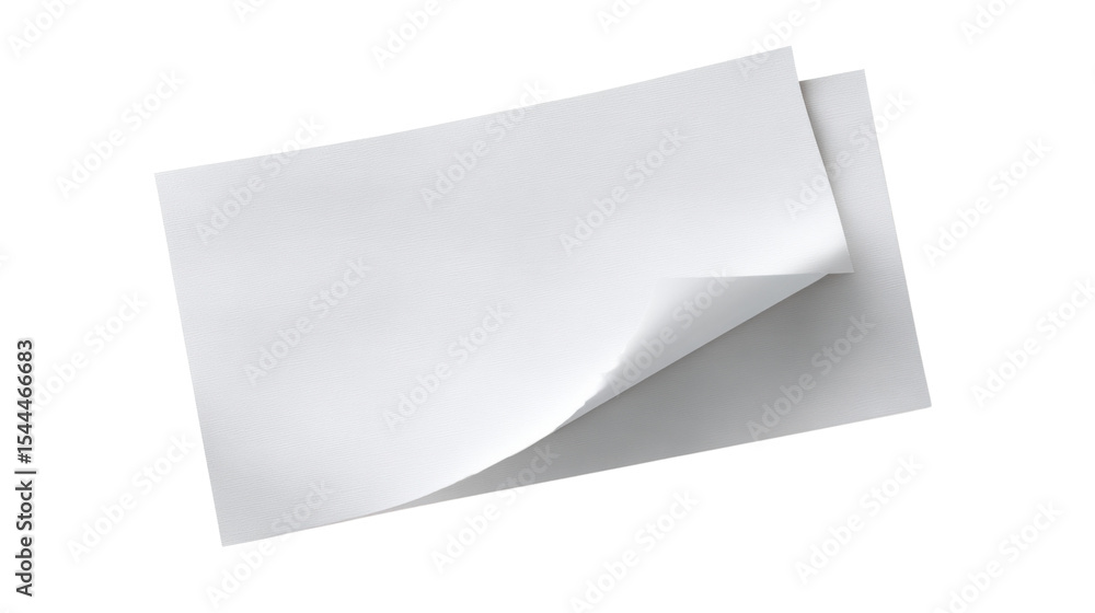 Blank Page with Folded Corner: A simple yet elegant photograph showcases a clean, blank sheet of paper with its corner gently folded, offering an invitation for thoughts, ideas, or a fresh start. Blank Page with Folded Corner: A simple yet elegant photograph showcases a clean, blank sheet of paper with its corner gently folded, offering an invitation for thoughts, ideas, or a fresh start.