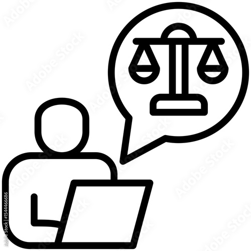Legal Advice Icon
