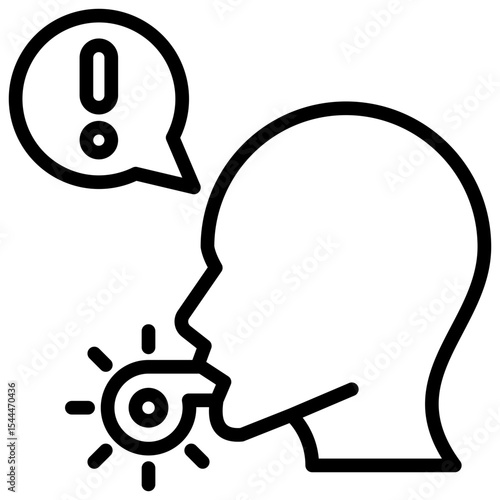 Whistle Blower Icon