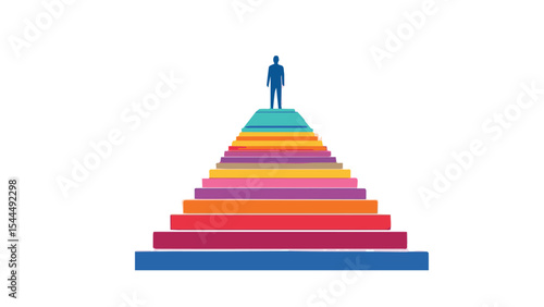 stairs to success