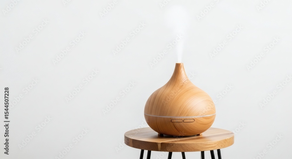Tranquil Aroma Diffuser on Stand Creates Serene Ambiance. Tranquil Aroma Diffuser on Stand Creates Serene Ambiance.