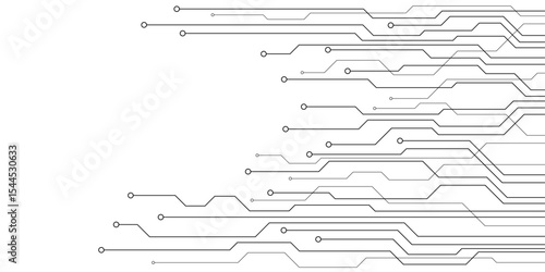 technology background with hi-tech digital data