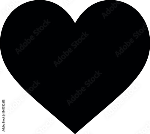 Illustration of download black heart vector graphic for valentine's day designs and love themed projects free to use now vector