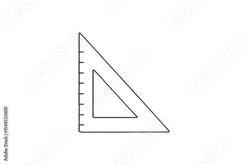 Architectural scale continuous one line drawing minimalism design