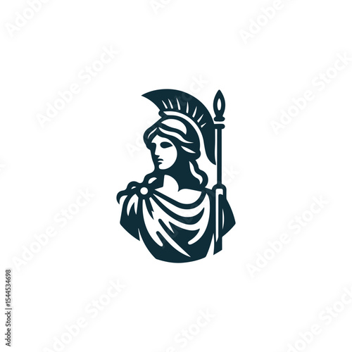 Athena goddess logo
