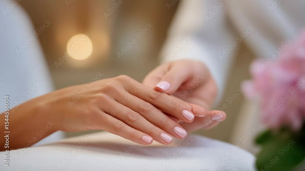 Relaxing Nail Care Experience at a Stylish Salon Relaxing Nail Care Experience at a Stylish Salon
