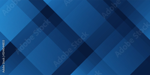 Modern dark navy blue silver abstract pattern background. Geometric shape. Line triangle angle fold polygon diamond art modern simple design art