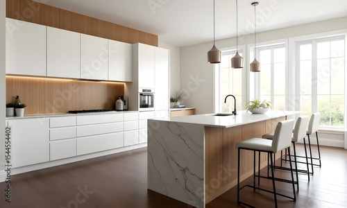 Stylish Modern Kitchen with Minimalist Decor